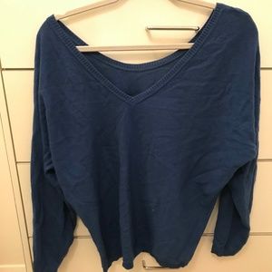 Blue Vince Cashmere Pullover